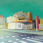 Joanna Rzeźnik - Małe Garbary, cykl Powidoki, olej, płótno 110 x 90 cm, 2015 r.