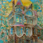 Joanna Rzeźnik Jesienny wieczór 2, akwarela, papier, 21 x 30 2018