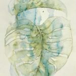 Joanna Rzeźnik - Monstera - kompozycja nr2 - 18x24cm, 2020 r