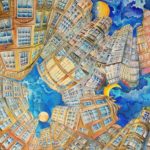 joanna rzeznik Punkty widzenia olej na płótnie, 80 x 60, cm, 2021 r.